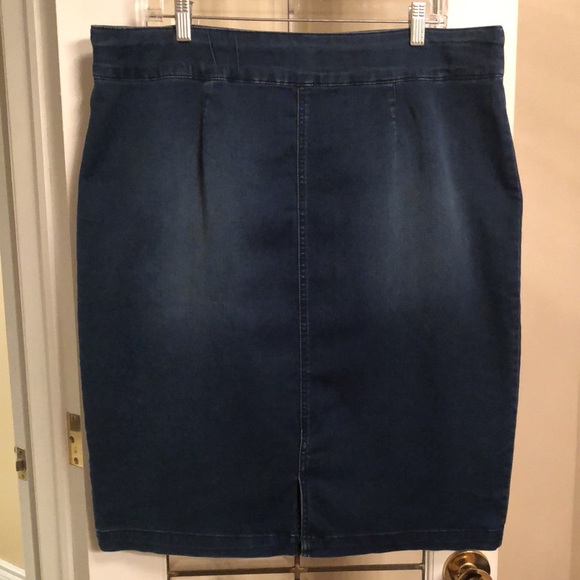 Classic Denim Skirt - Picture 2 of 4